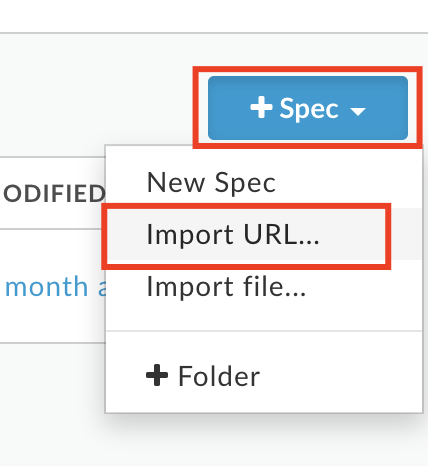 Image describing how to import an OpenAPI Spec into Apigee via URL